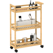 Carrello da servizio 3 piani ¨C Minimal ¨C Bamb¨´ 55x75x20 cm