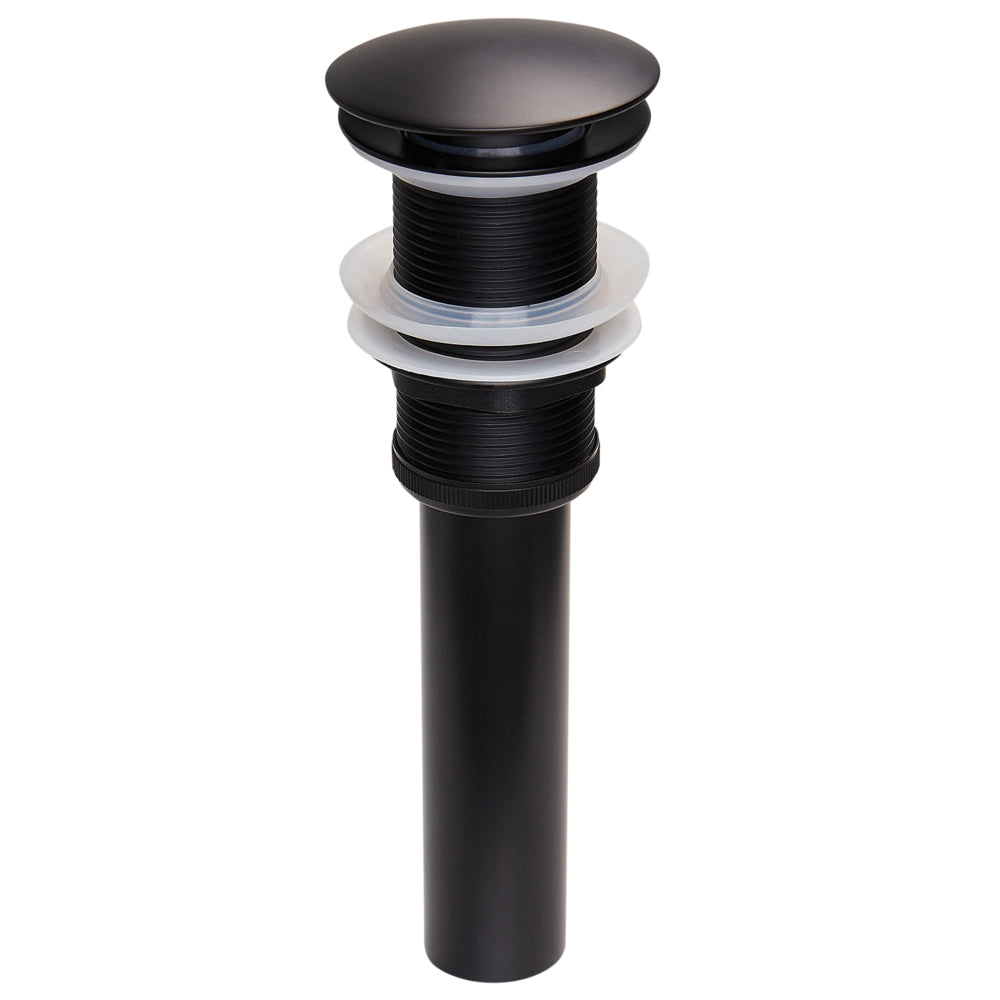 Lavandino da appoggio Nero Superficie solida 360 mm Lavandino da bagno rotondo semitrasparente