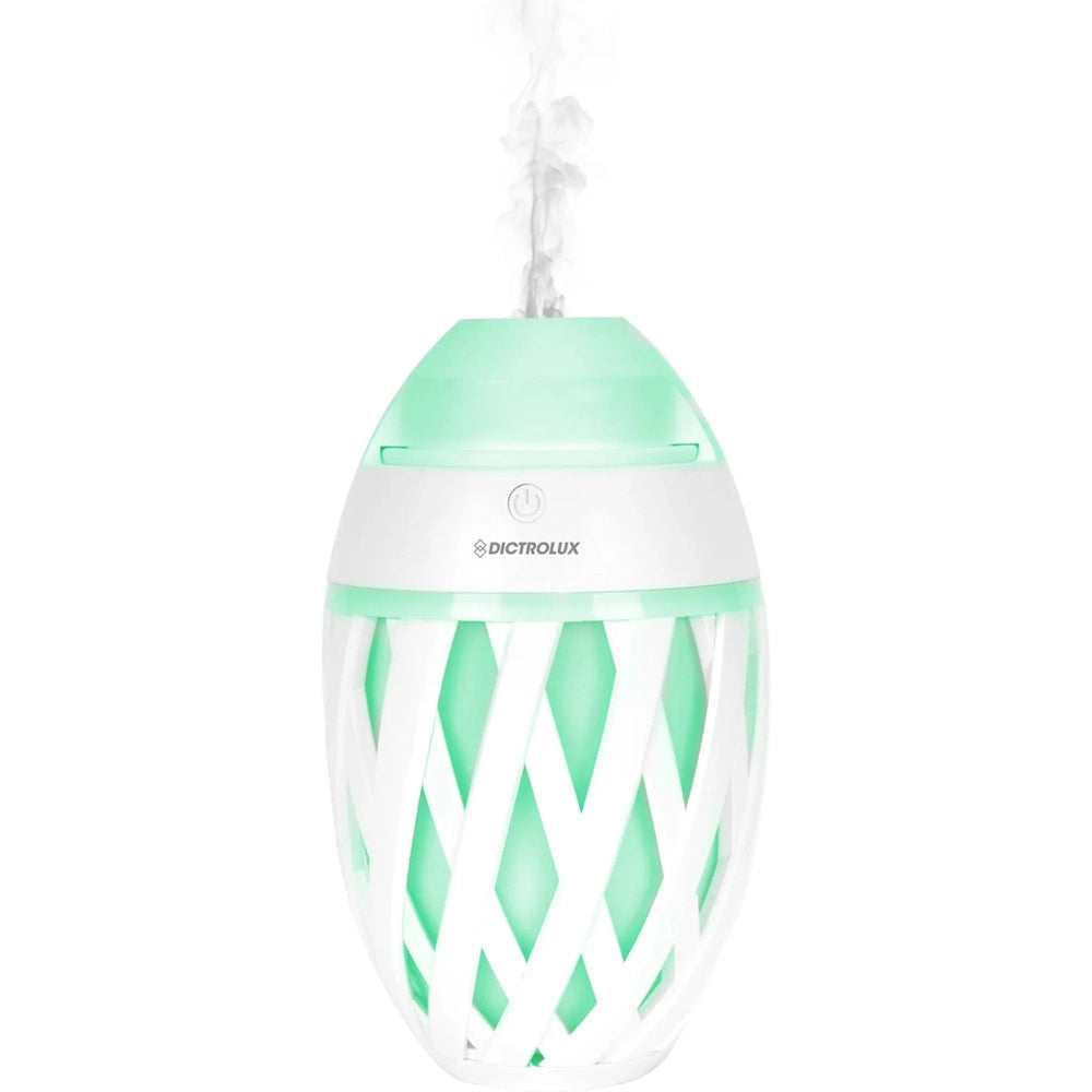 Trade Shop - Diffusore Di Essenze Profumate A Ultrasuoni 7 Luci Led Usb ø11cm H18cm Per Cromoterapia -