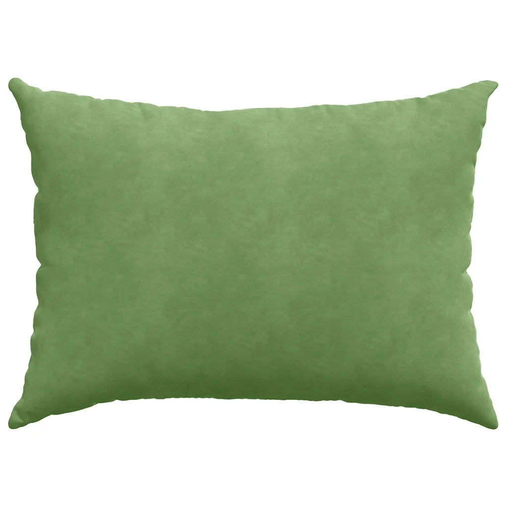 Cuscini da Divano 2 pz | Cuscini per sedie Verde chiaro 70 x 50 cm
