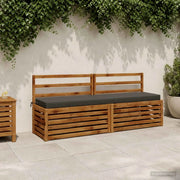 Cuscino per panchina SOEST 100% Poliestere Antracite 949968