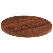 Piano per Tavolo Ø 50x3,8 cm Rotondo Legno Massello di Recupero 370037