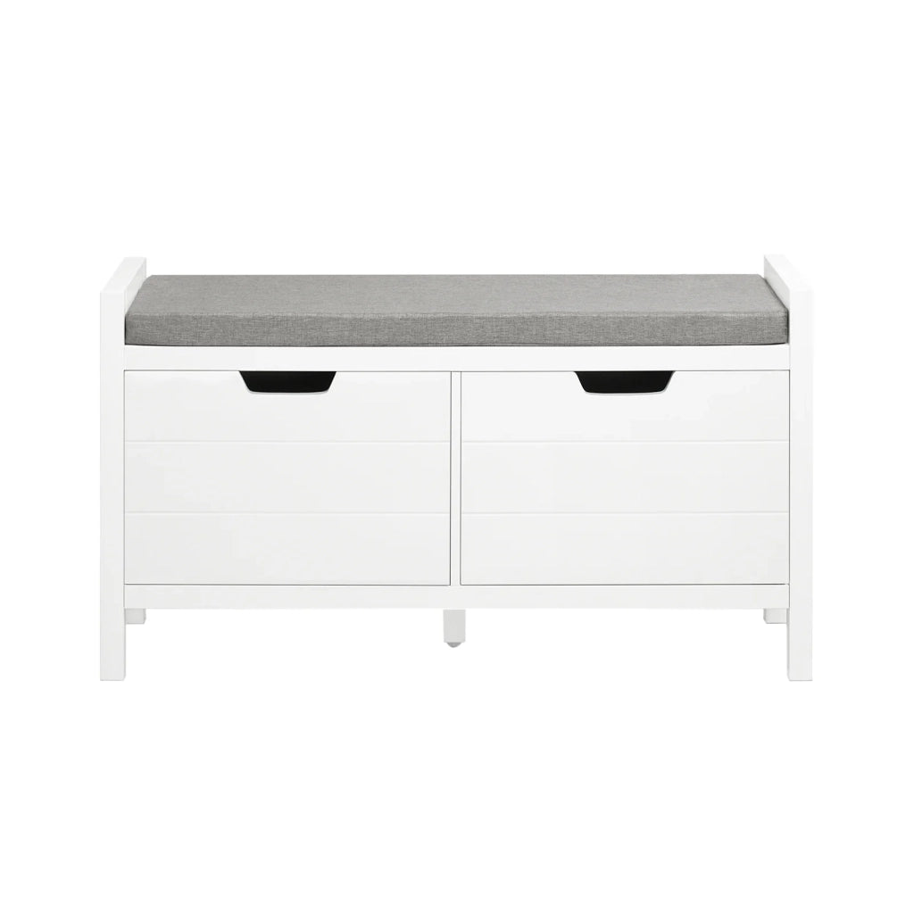 SoBuy Panca scarpiera 91x31x50cm FSR63-II-W