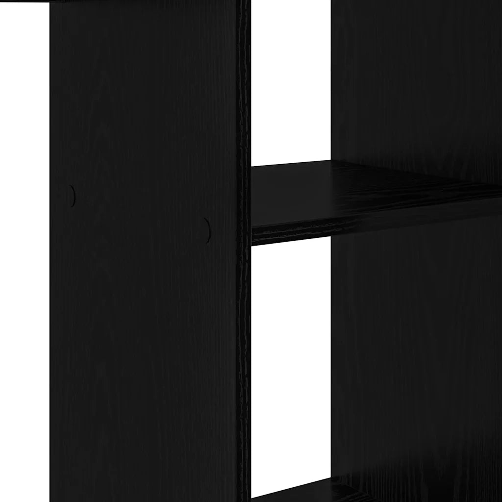 Scrivania | Tavolo da Ufficio Rovere Nero 142 x 102 x 73 cm Legno multistrato