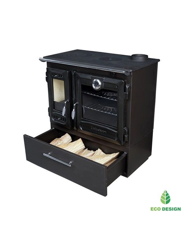 Stufa a legna indipendente con forno - 216 Box