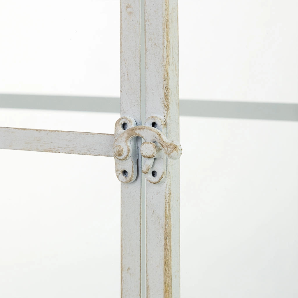 Lanterna in metallo 23,5x19x49h cm