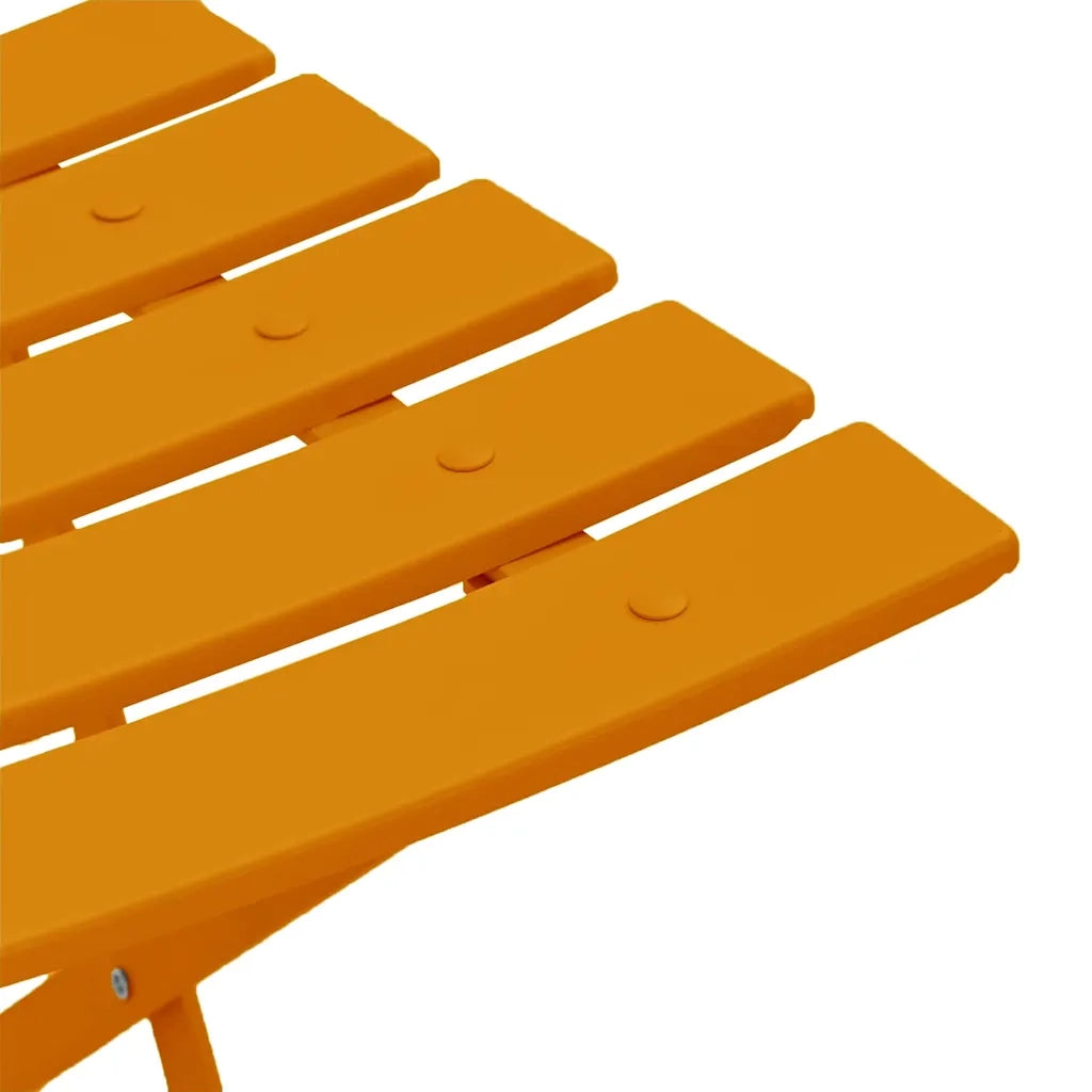 Sedia Pieghevole da Giardino 2 pcs Senape 42 x 46 x 82cm 42002957