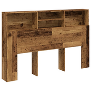 Testiera | Testata con Contenitore Legno 160x19x103,5 cm in Truciolato