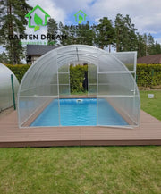 Copertura per Piscina Garten Dream MARINA 3x10 m con Policarbonato 6 mm