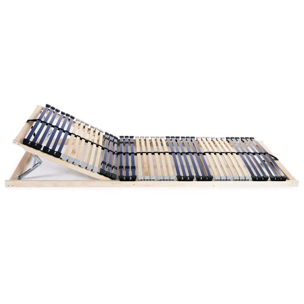 Letto singolo | Letto per adulti | Reti a Doghe 2 pz 7 Zone con 42 Doghe in Legno 80x200 cm