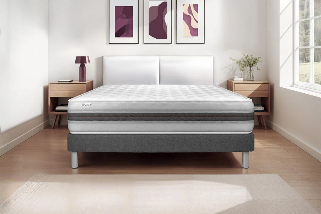 Materasso e base 135x190 cm - Vitalmemo Back