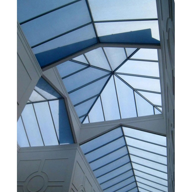 Lastra policarbonato alveolare spessore 10 mm 200 x 98 cm Trasparente