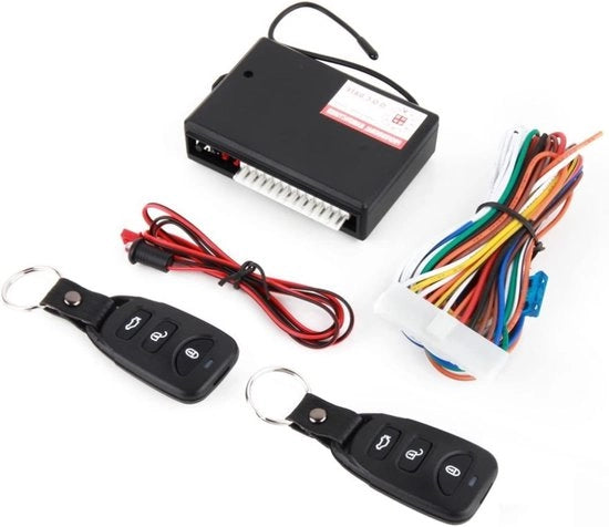 Sistemi di Allarme Auto Universali - Protezione contro la Furto - Sistema di Accesso Chiaveless - Blocco Centrale - Comando Remoto - Adatto per...
