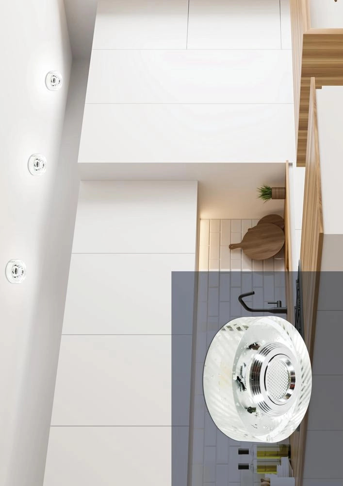 Plafoniera incasso LED 3W vetro trasparente SS-33 Candellux