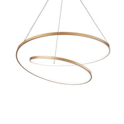 Lampada A Sospensione Oz Sp D80 On-Off Ottone Ideal-Lux