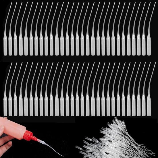 Microtips Premium per secondelijm - applicatori per colla - punte per applicatori in plastica