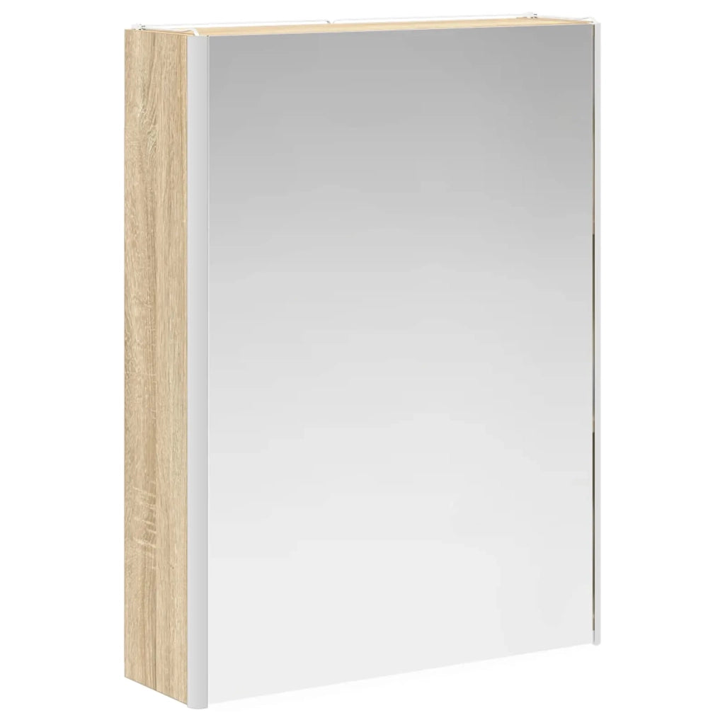 Mobiletto per specchio da bagno Rovere Sonoma 889233