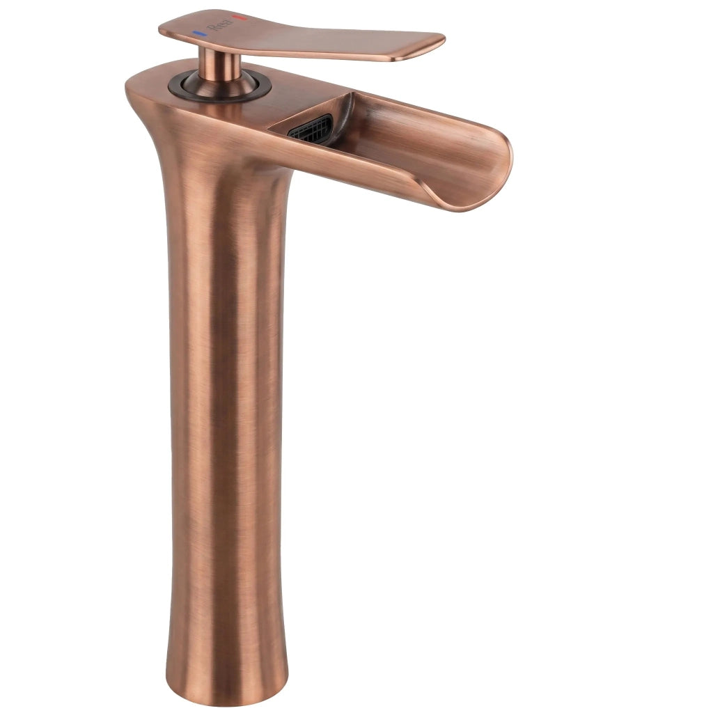 Rubinetto Da Lavabo Rea Laguna Brush Copper High