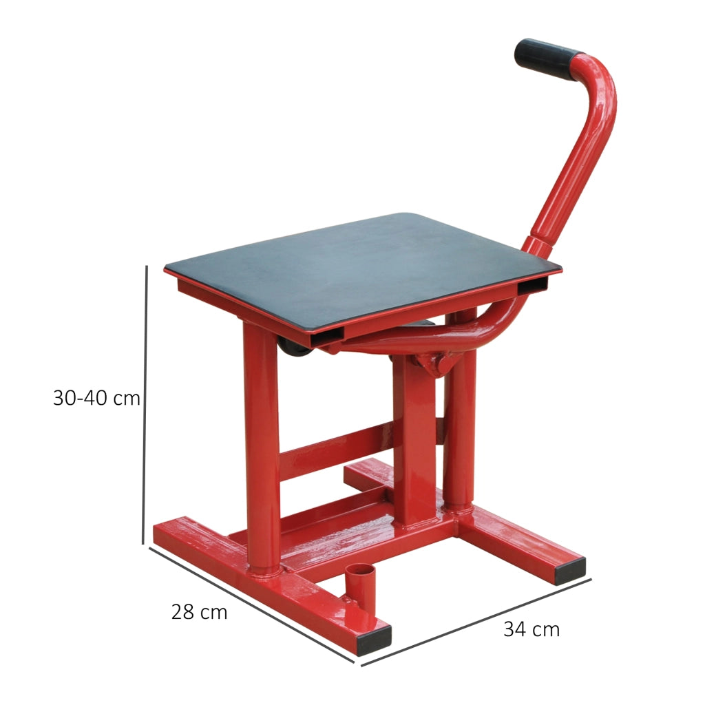 Cavalletto per Moto ¨C zephmum ¨C Rosso e Nero