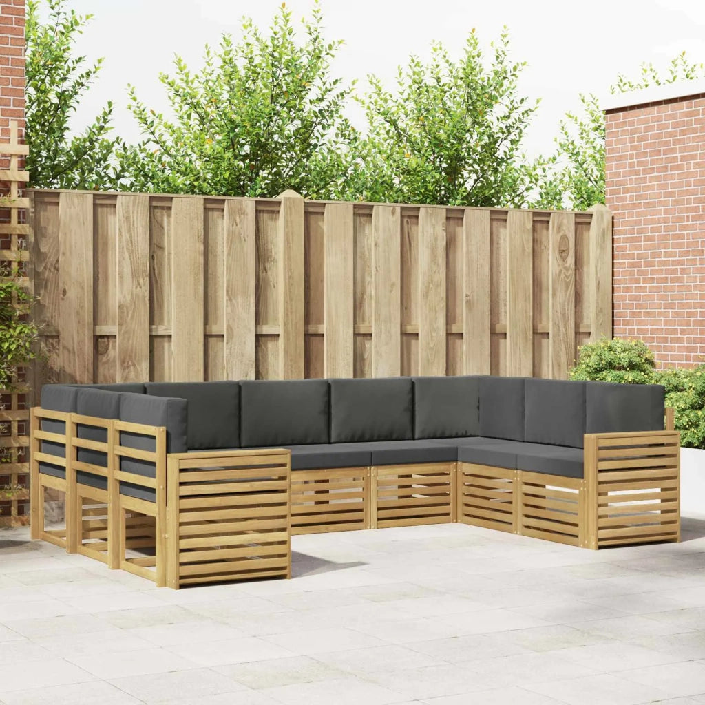 Set divani Legno di Acacia Massello 3392512