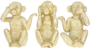 Tre Bevande Ape in Miniatura per Feng Shui, 3 Pezzi, Simbolo di Felicità e Saggezza per la Casa