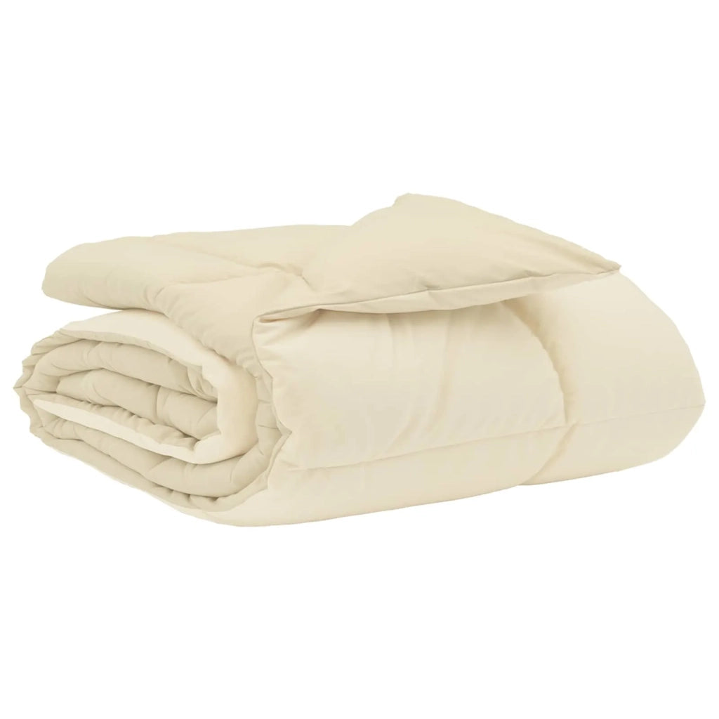 Piumone Completo Annuale Crema 140 x 200 cm Microfibra 42026062