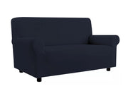 Copridivano Elasticizzato Antimacchia Modello Zeno Colore Blu - 3 Posti - Blu