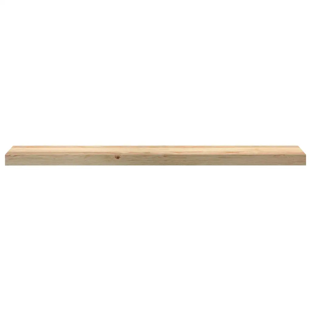 Davanzali 2 pz Non Trattati 110x15x2cm Legno Massello di Rovere 4009089