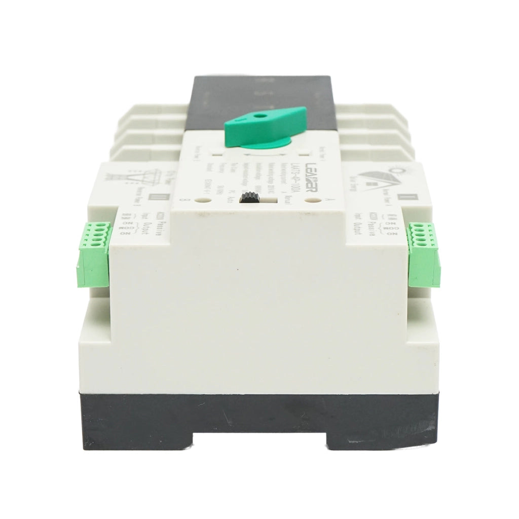 Interruttore ATS trifase 400V Dual Power, sezionatore automatico da pannelli fotovoltaici a rete ATS-4P-63A Leader