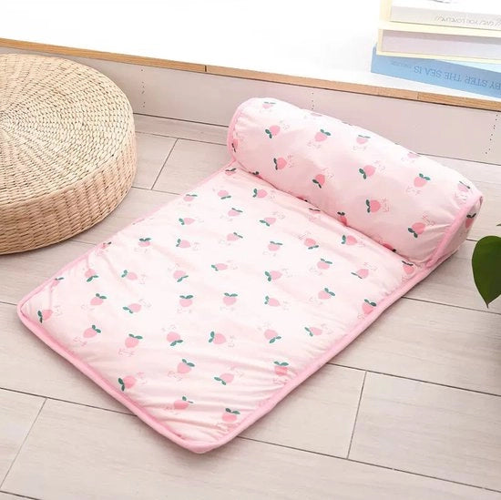 Matraccia rinfrescante per cani e gatti, materasso rinfrescante con lato di ghiaccio, lavabile, materasso rinfrescante per cani e gatti 80*60cm