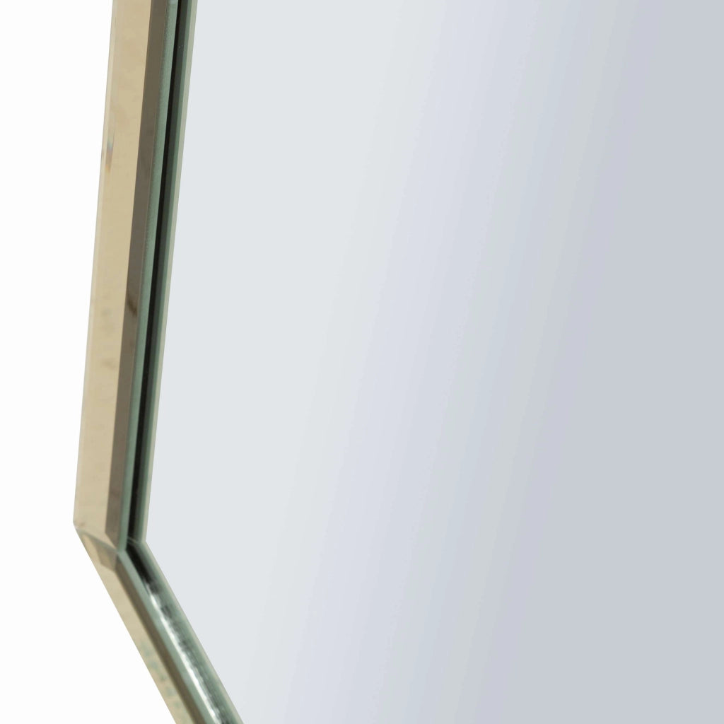 Nida, Specchio Forma Rettangolare, 55x150h cm oro