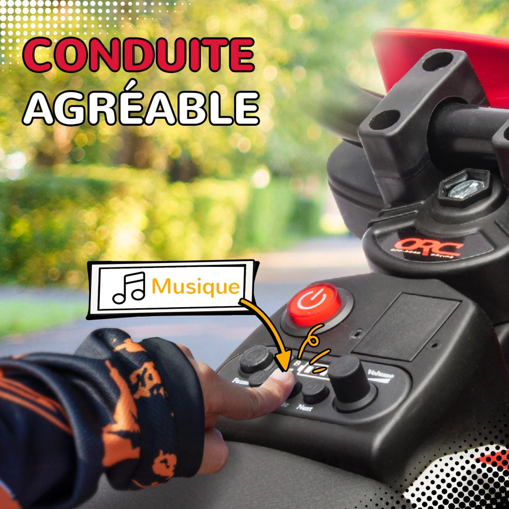 Moto elettrica per bambini ¨C Minimal ¨C rosso