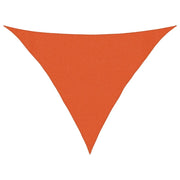 Vela Parasole | Telo Ombra | Vela da ombra 160 g/m2 Arancione 3x3x4,2 m in HDPE