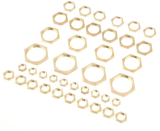 Set di viti a sezione variabile 40 pezzi - Ottone - G1/8/G1/4/G3/8/G1/2/G3/4/G1 - Viti a sezione variabile - Viti a sezione variabile sottili - Vite resistenti e durature