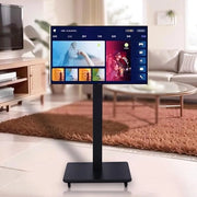 Supporto TV portatile con ruote per schermi LED da 32 a 65 pollici con 360° di rotazione orizzontale e verticale