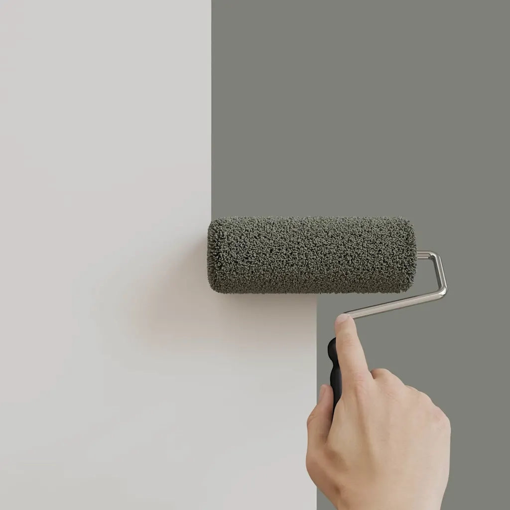 Pittura murale Grigio 2,5 L Stampa da parete 4008522