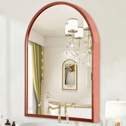 Specchio da parete, 50 x 40 cm, cornice metallica, specchio da bagno, per soggiorno, camera da letto, camino, ingresso, corridoi