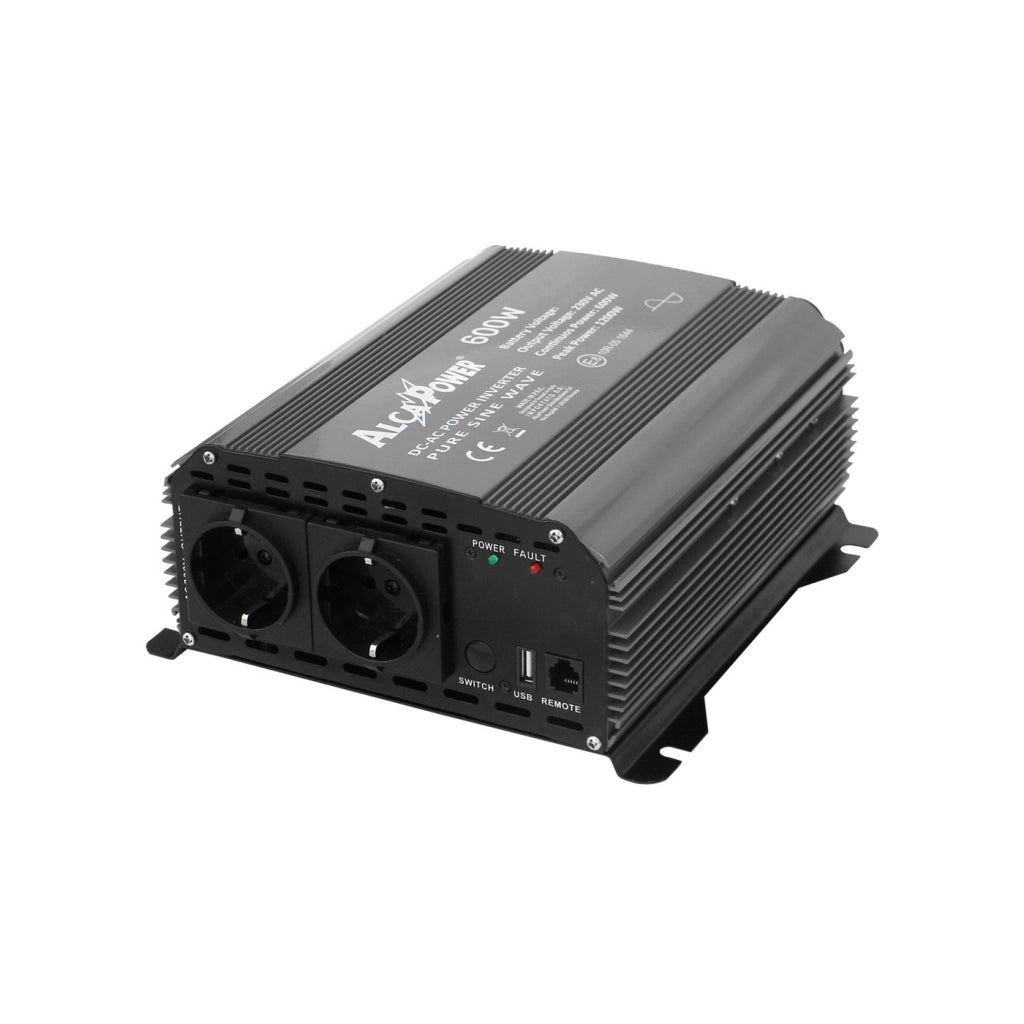 IRP600-12 INVERTER Alca Power SINUSOIDALE PURA 600W Input 12V DC Output 220V AC