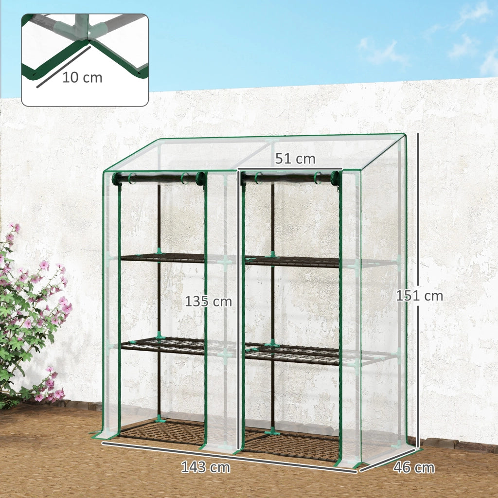 Serra da Giardino ¨C Zephmum ¨C Verde Trasparente 143x46x151cm