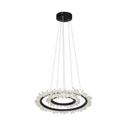 Lampadario cristallo Frozen Milagro LED 60W 4000K 50cm