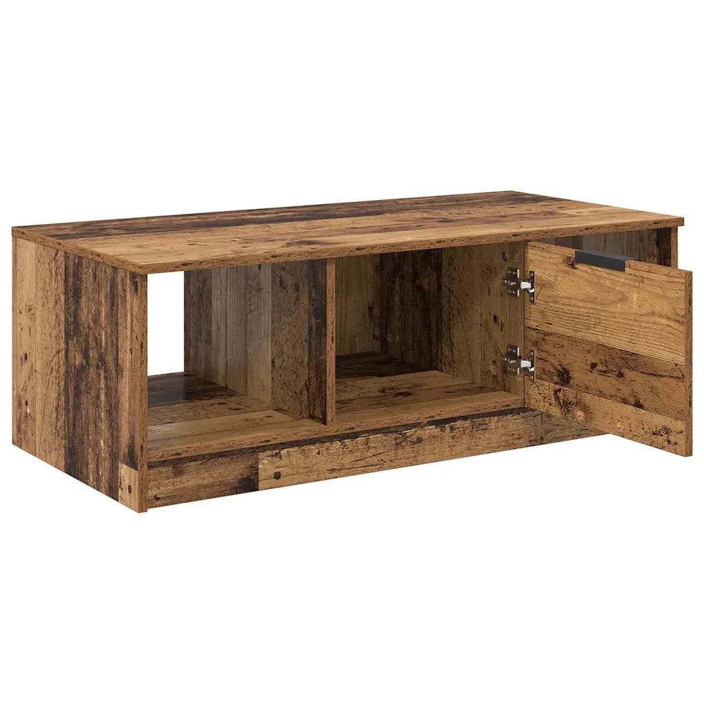Tavolino da salotto con cassetto Legno vecchio 102 x 50 x 36cm 880519
