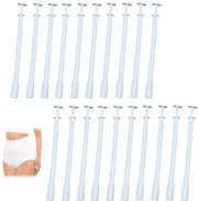 Applicatori vaginali solidi 20 pezzi - Applicatore igienico - Progettazione compatta - Spennella facile da usare - Adatto per uova/creme - Materiali di alta qualità - Applicatori medici