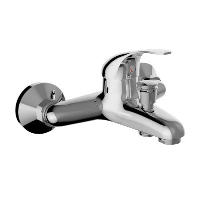 Set miscelatori lavabo bidet e vasca Italia in ottone cromo
