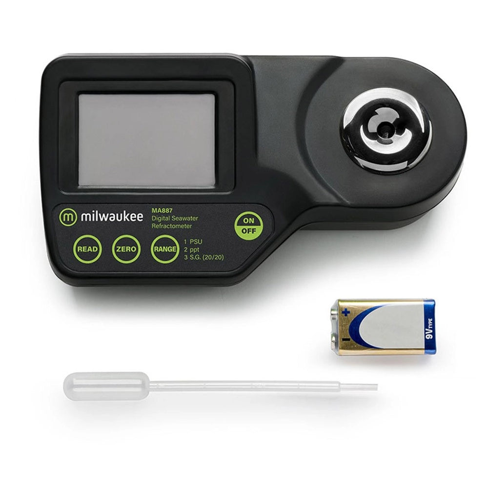 Milwaukee MA887 Digital Refractometer - rifrattometro digitale per la misurazione della salinità