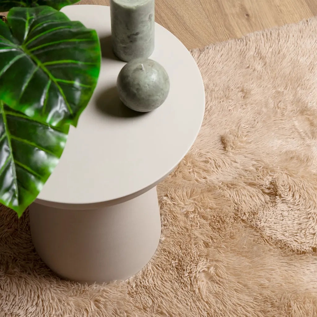 Tappeto del soggiorno | Tappeto Shaggy a Pelo Lungo NAVARRA Beige 120x170 cm poliestere