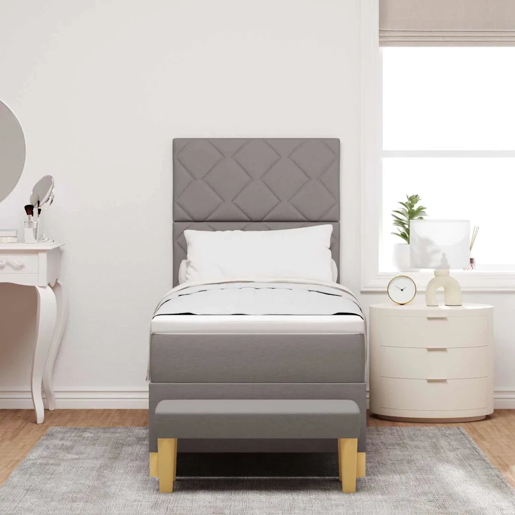 Letto a molle con testiera Talpa 200 x 80 cm Tessuto 3344335