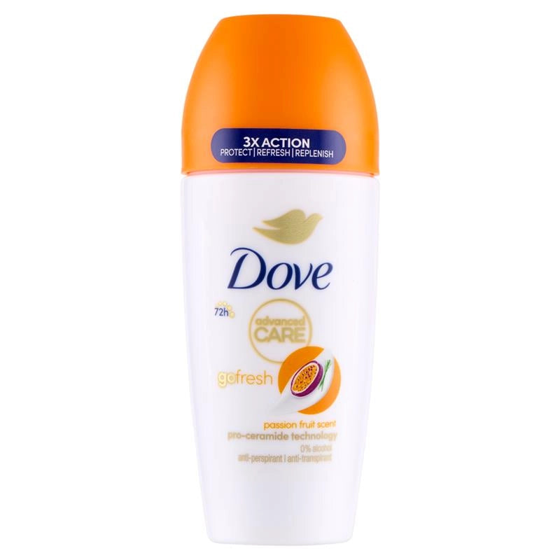 DOVE ROLL-ON ADVANCED CARE GOFRESH AL PASSION FRUIT/MARACUJA 50ML