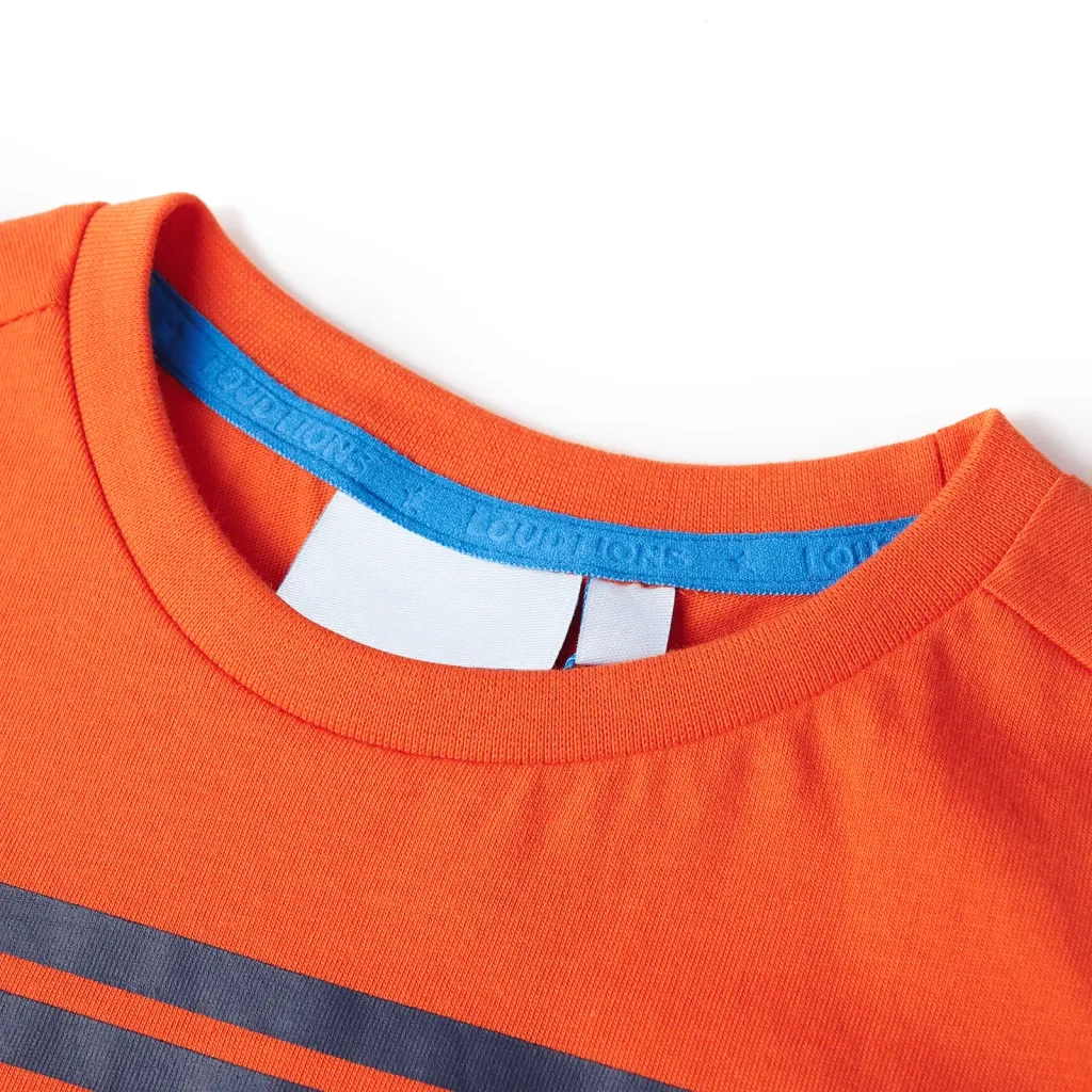 Maglietta per Bambini Arancione Scuro 128