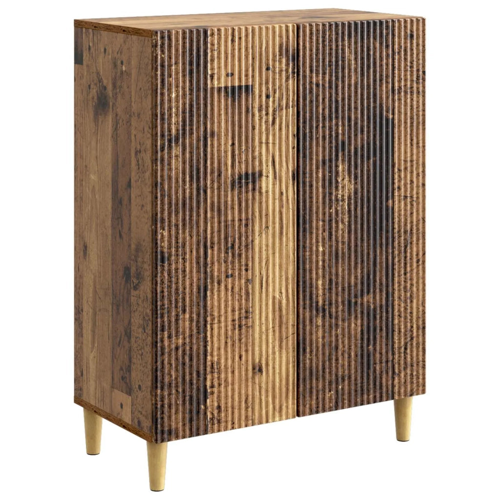 Credenza | Madia | Buffet da pranzo | Armadio da pranzo Legno antico 66 x 34,5 x 90 cm Legno ingegnerizzato