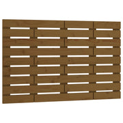 Testiera | Testata da Parete Ambra 96x3x63 cm in Legno Massello di Pino